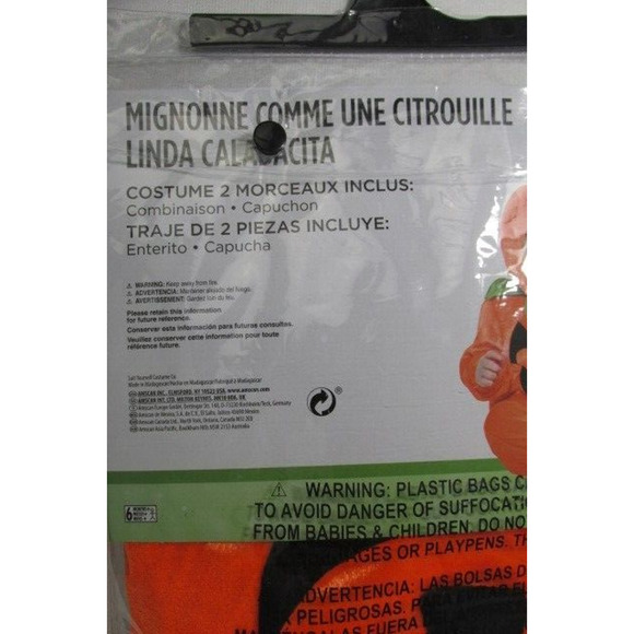 Cute As A Pumpkin Costume - Picture 10 of 10